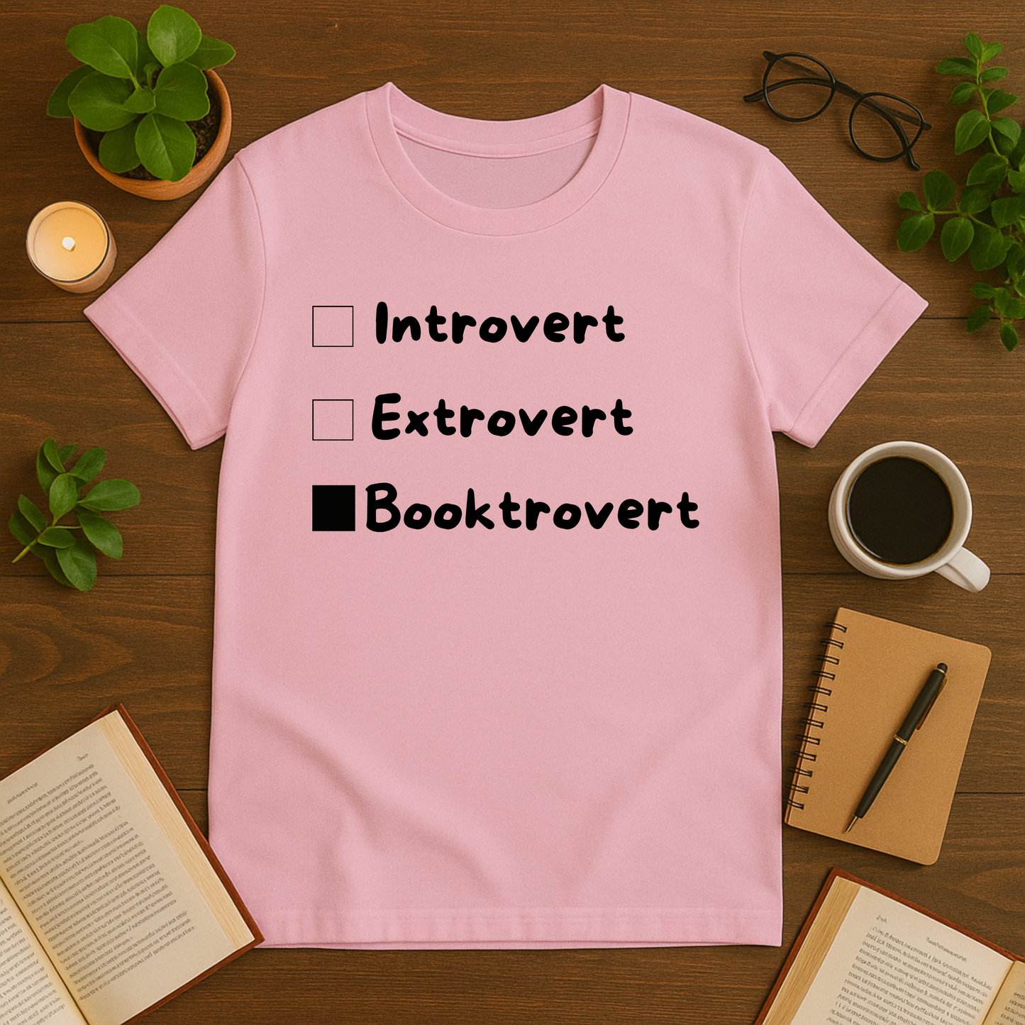 Introvert, Extrovert, Booktrovert Softstyle T-Shirt