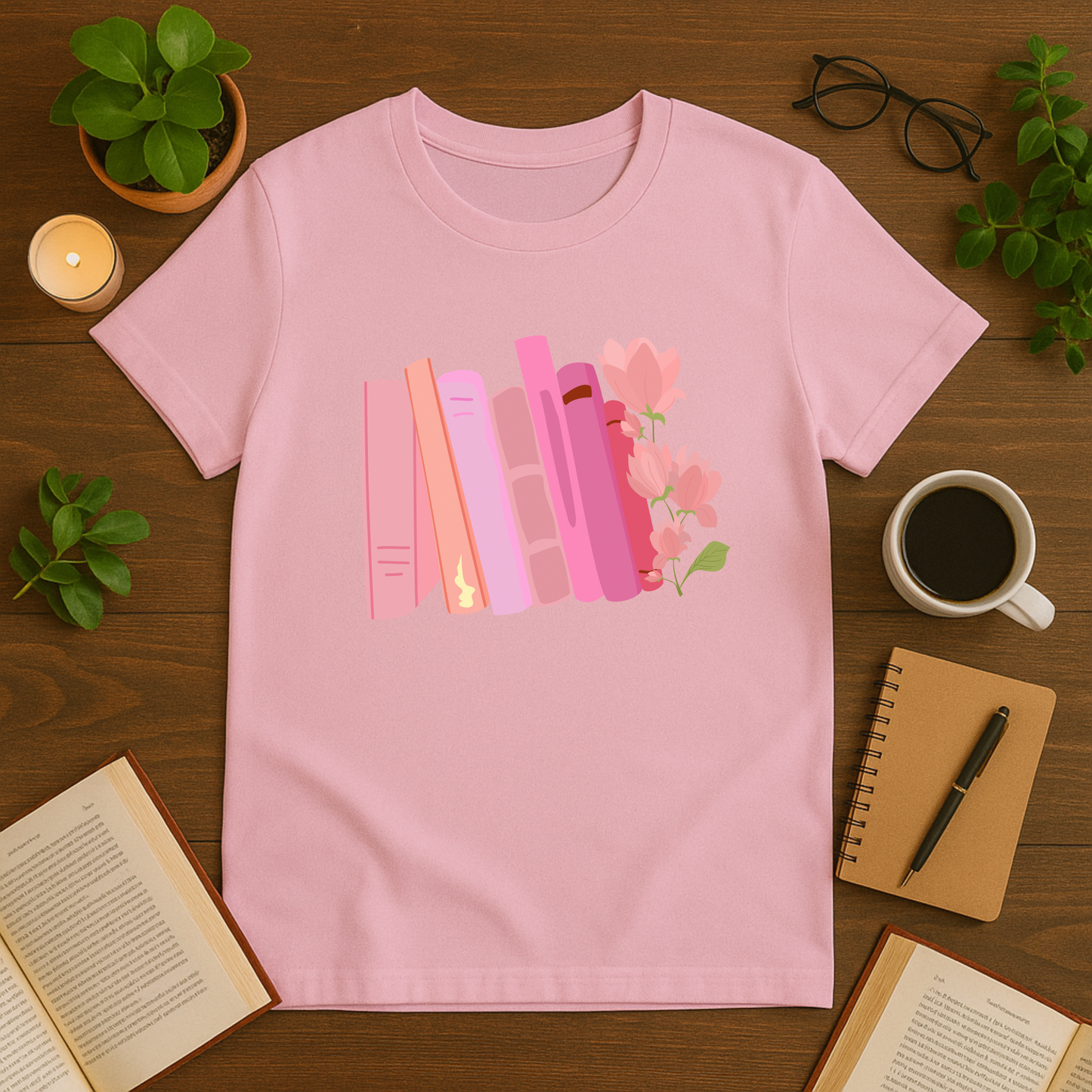 Pink Books Softstyle T-Shirt