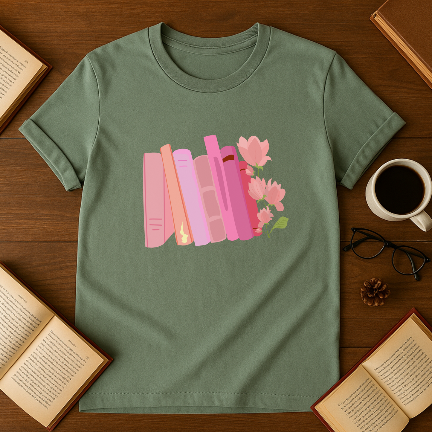 Pink Books Softstyle T-Shirt