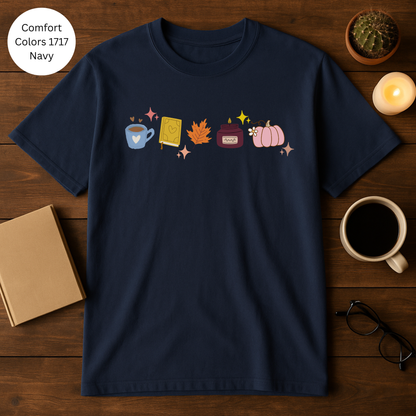 Autumn Vibes Cozy Fall T-shirt