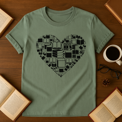 I Heart Books Softstyle T-Shirt