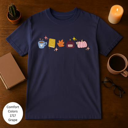 Autumn Vibes Cozy Fall T-shirt