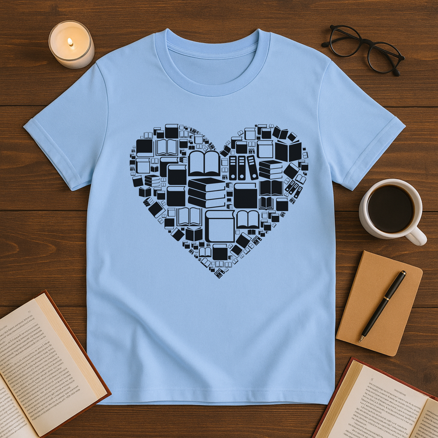 I Heart Books Softstyle T-Shirt