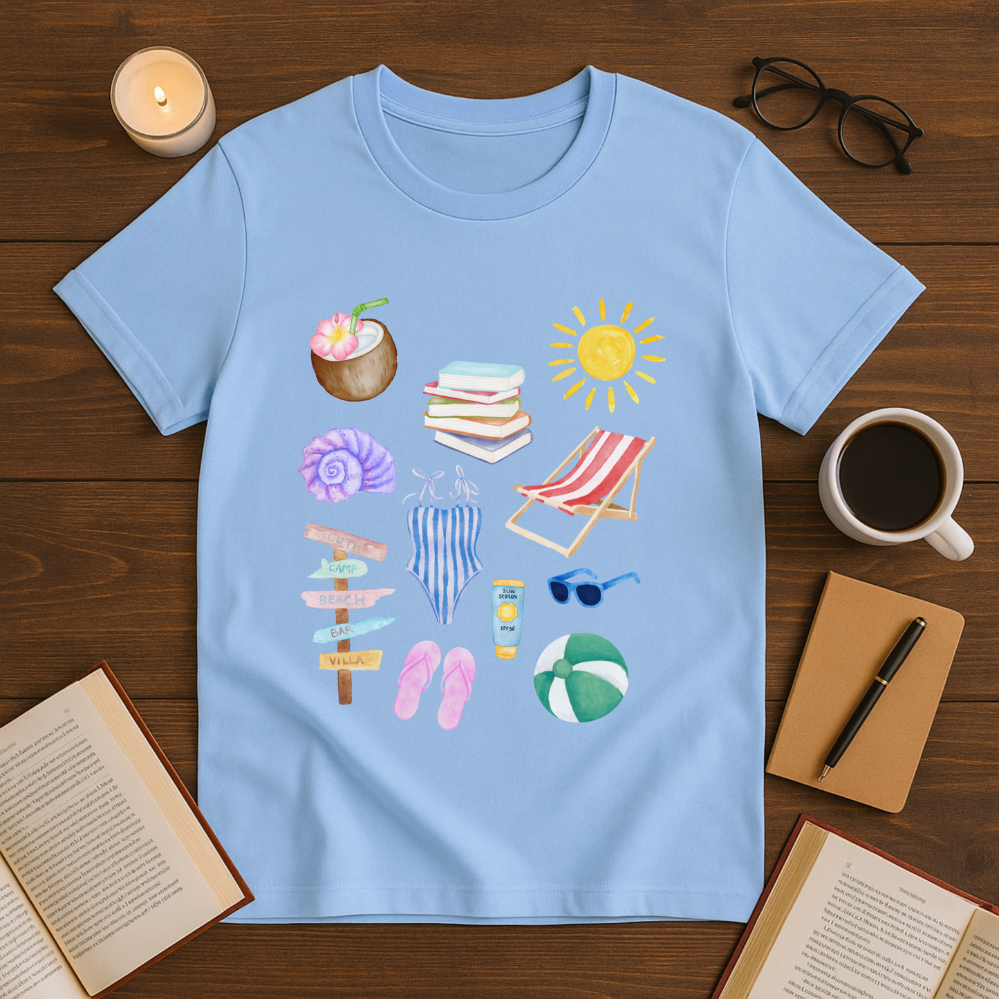 Beach Vibes Softstyle T-Shirt