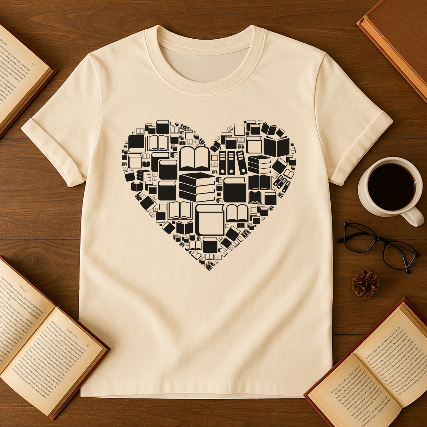 I Heart Books Softstyle T-Shirt