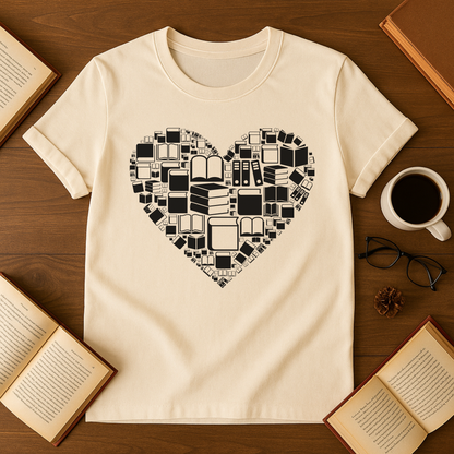 I Heart Books Softstyle T-Shirt