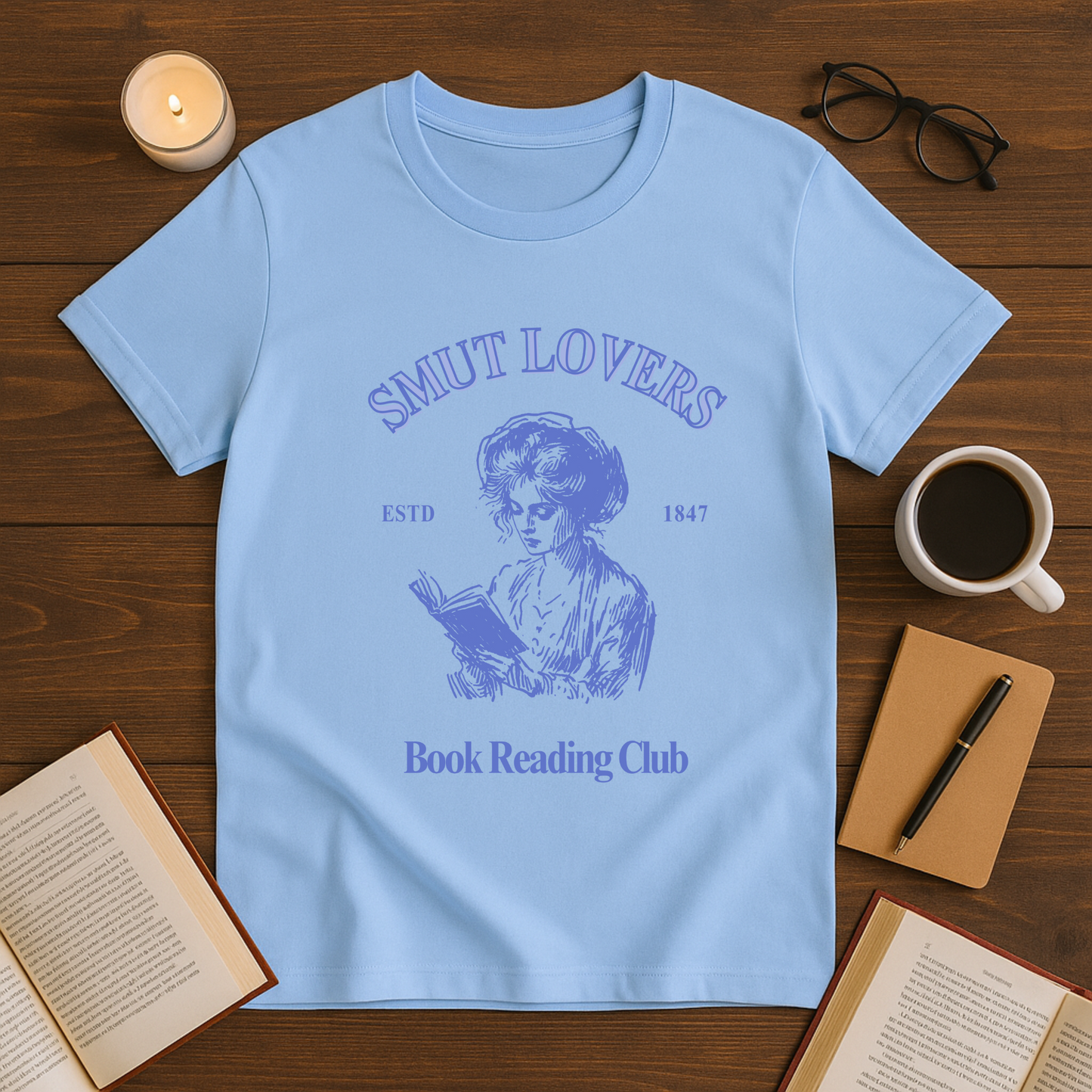 Smut Lovers Book Reading Club Softstyle T-Shirt