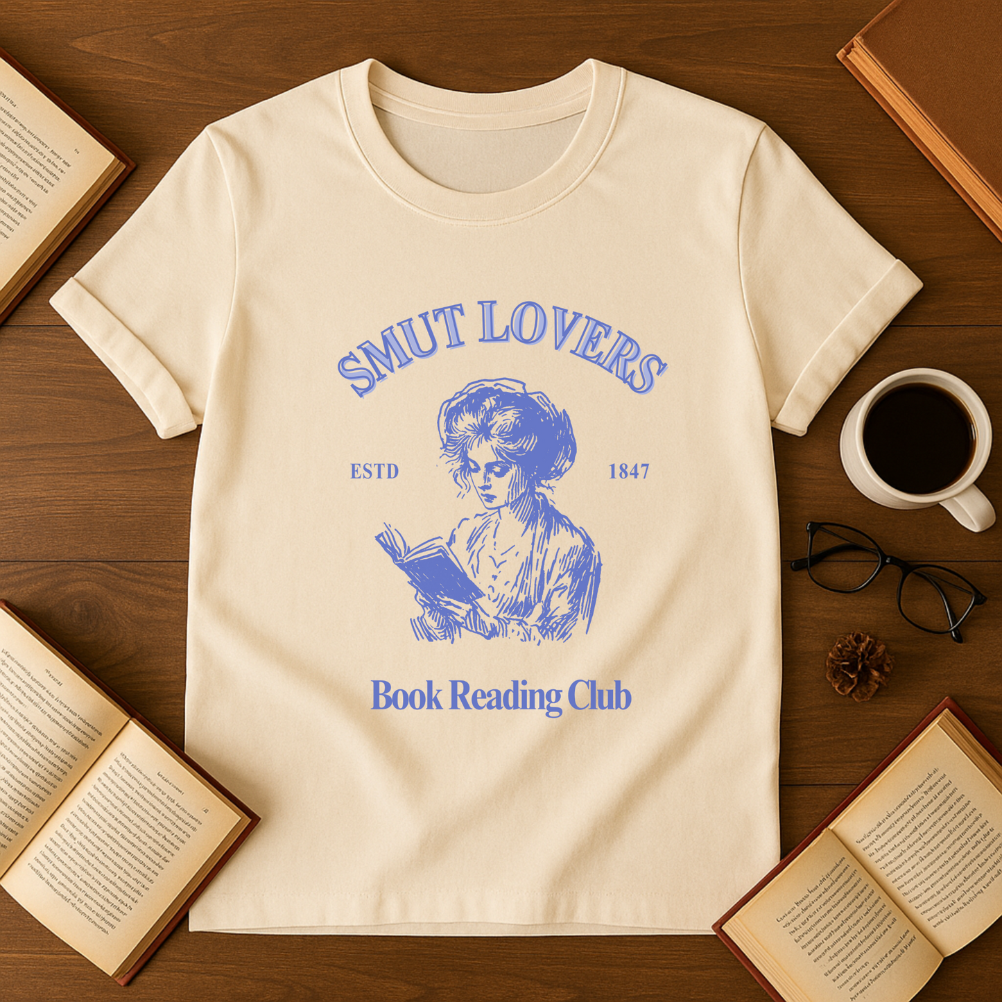 Smut Lovers Book Reading Club Softstyle T-Shirt