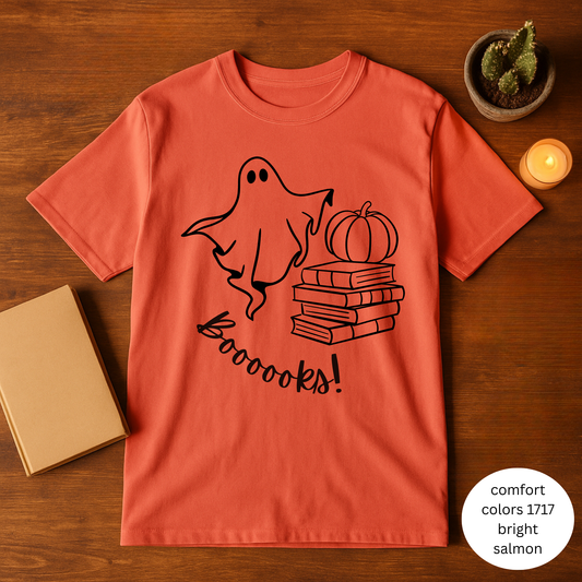 Ghostly Book Lover T-Shirt