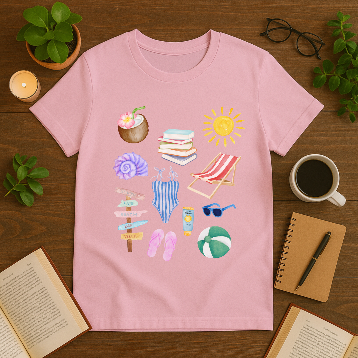 Beach Vibes Softstyle T-Shirt