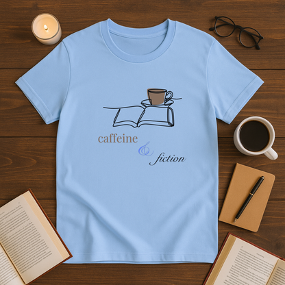 Caffeine & Fiction Softstyle T-Shirt