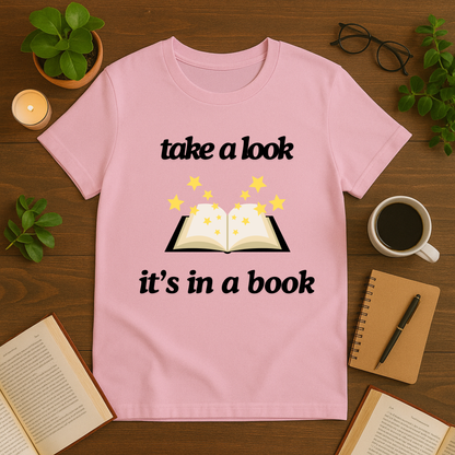 Take a Look It's In a Book Softstyle T-Shirt