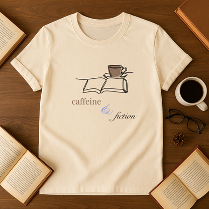 Caffeine & Fiction Softstyle T-Shirt