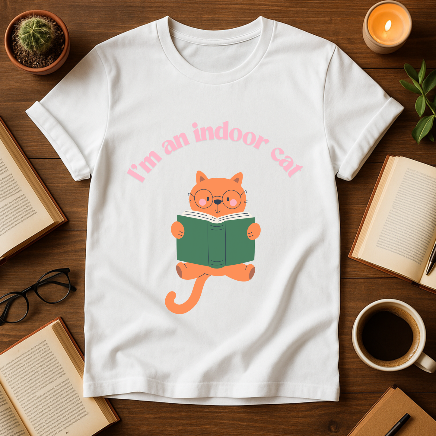 I'm An Indoor Cat Softstyle T-Shirt