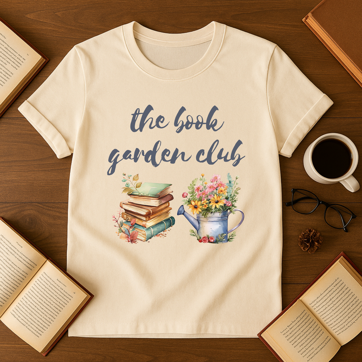 Book Garden Club T-Shirt