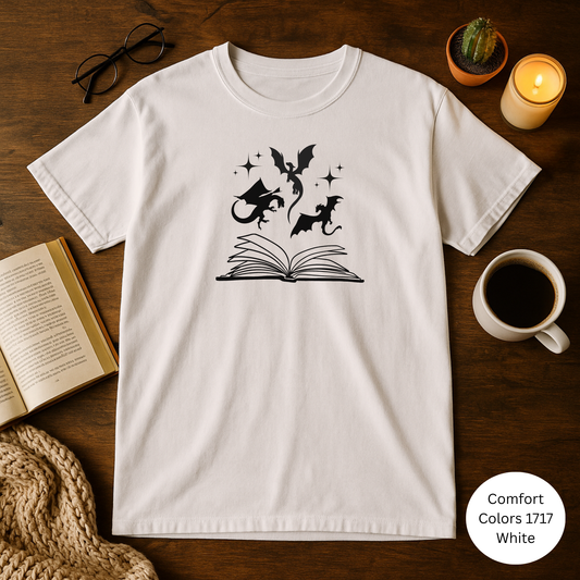 Bookish Dragon Unisex T-Shirt