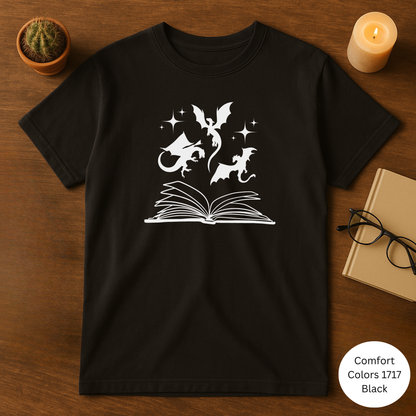 Bookish Dragon Unisex T-Shirt