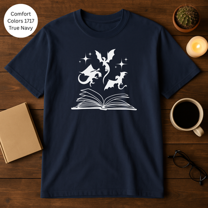 Bookish Dragon Unisex T-Shirt