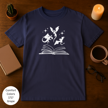 Bookish Dragon Unisex T-Shirt