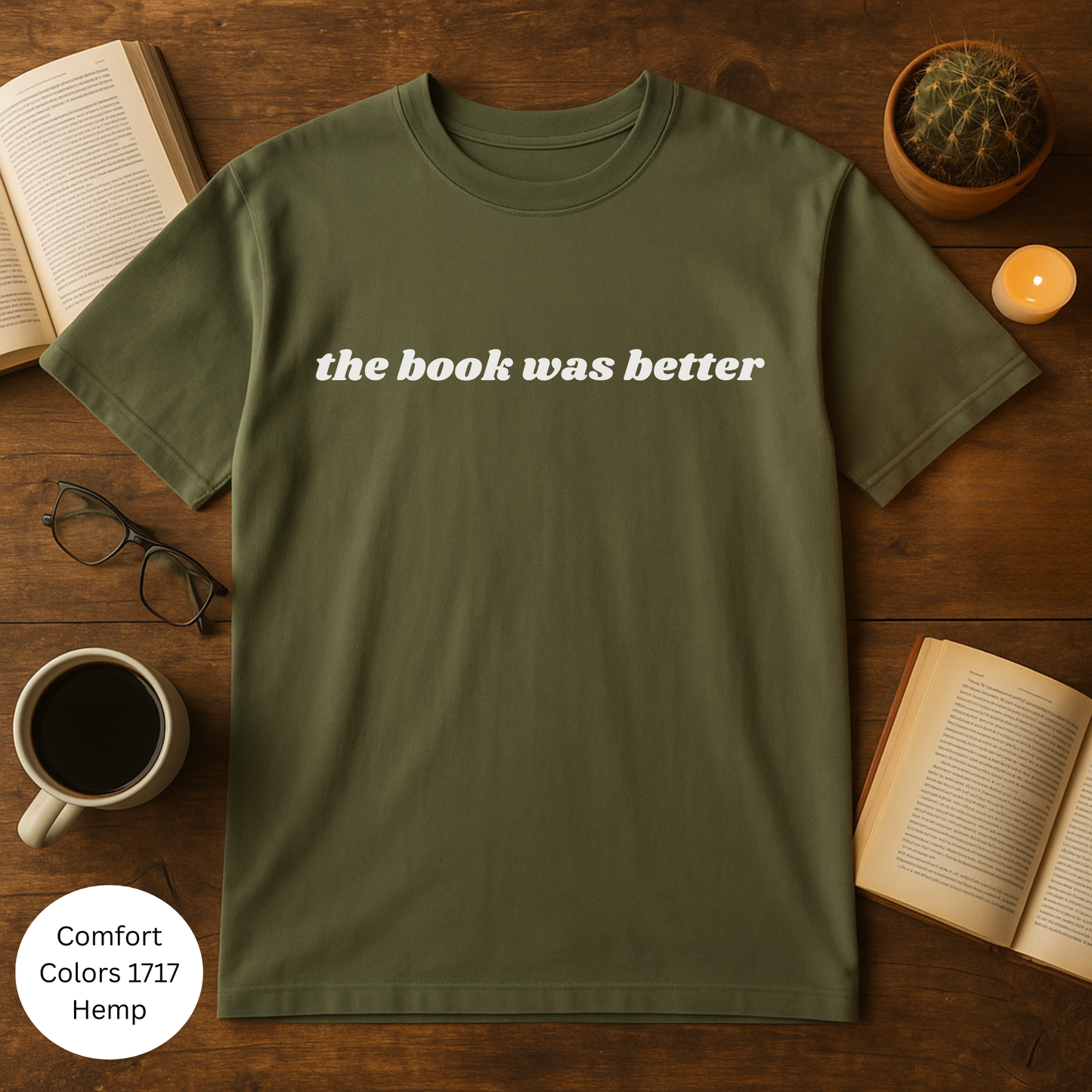 Book Lovers Unisex T-Shirt - 'The Book Was Better'