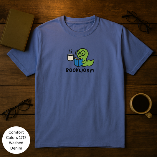 Cute Bookworm Unisex T-shirt
