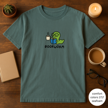 Cute Bookworm Unisex T-shirt
