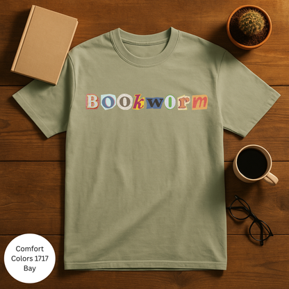 Bookworm Unisex Garment-Dyed T-shirt
