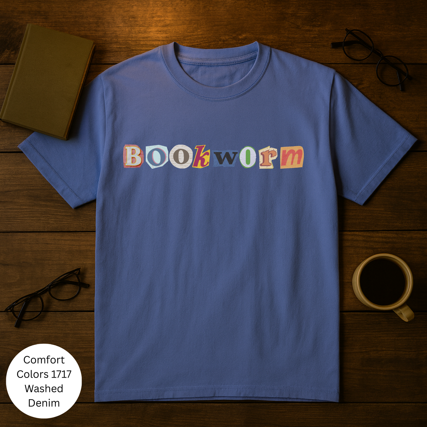 Bookworm Unisex Garment-Dyed T-shirt