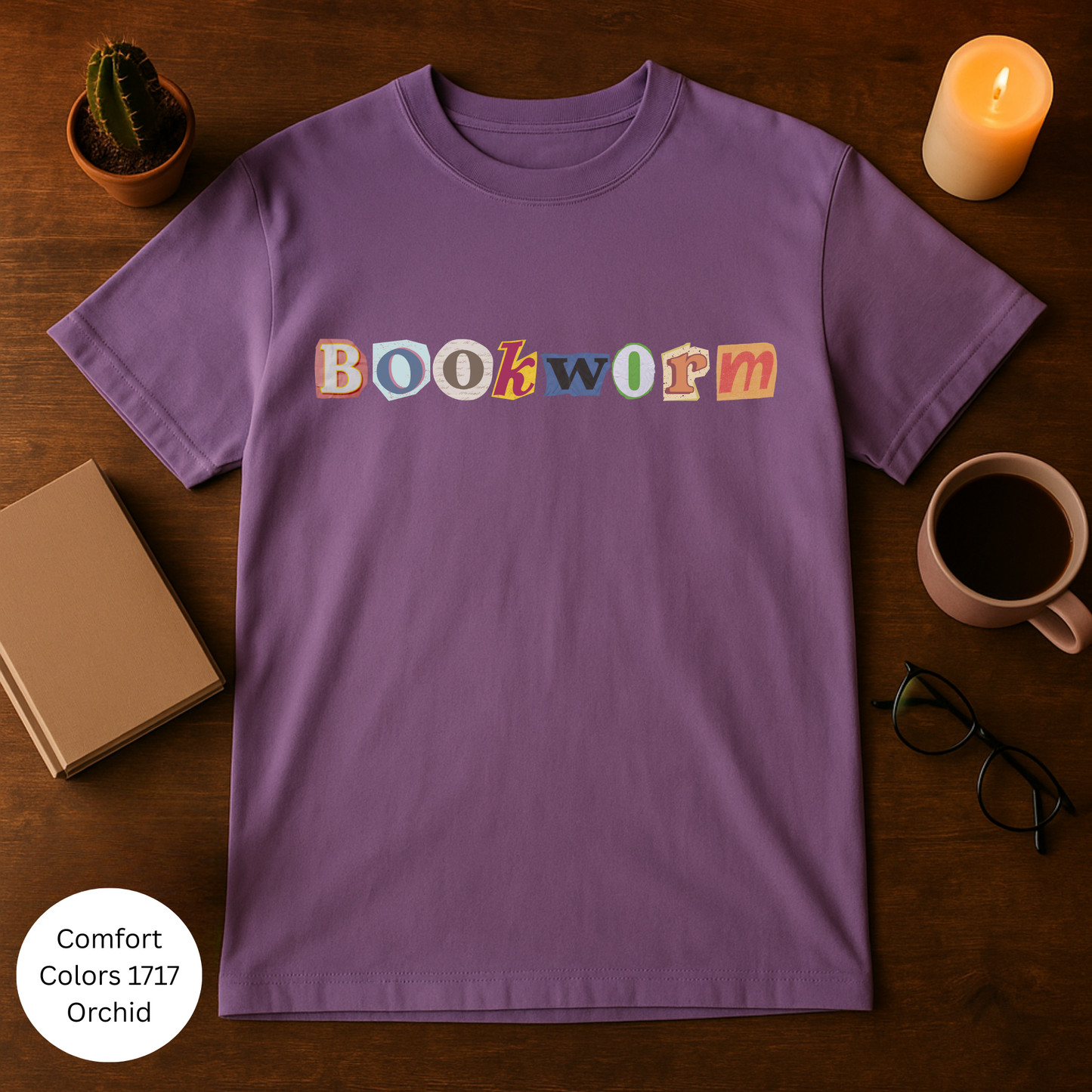 Bookworm Unisex Garment-Dyed T-shirt