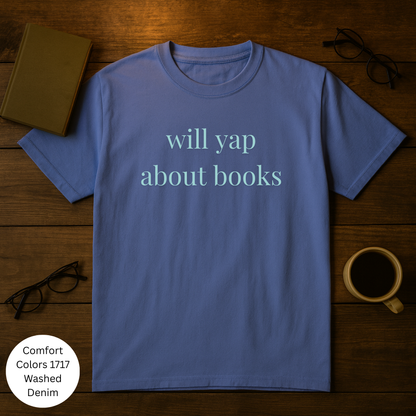 Will Yap About Books T-Shirt
