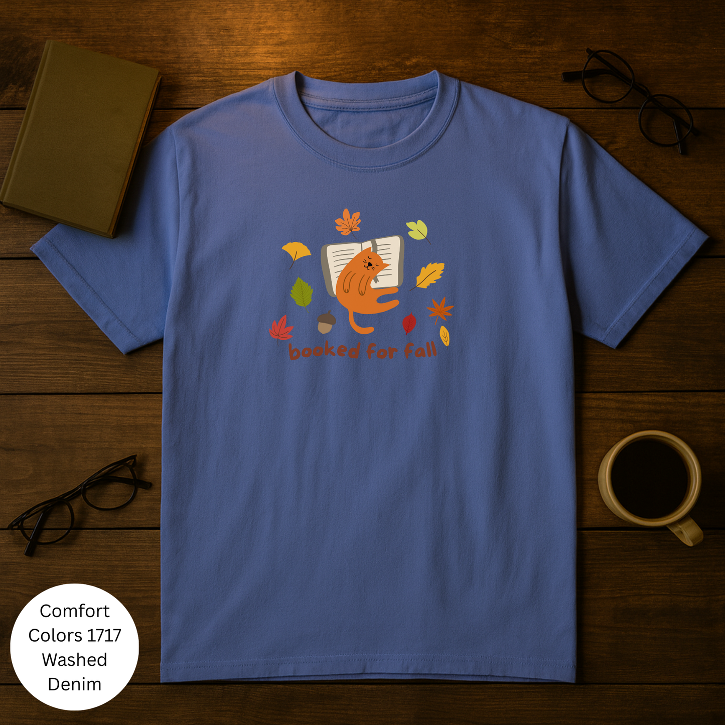 Booked For Fall Unisex T-Shirt, Cozy Fall
