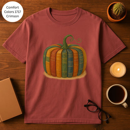 Autumn Pumpkin Tee, Cozy Fall T-shirt