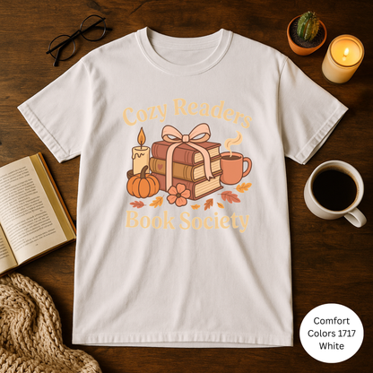 Cozy Readers Book Society T-Shirt