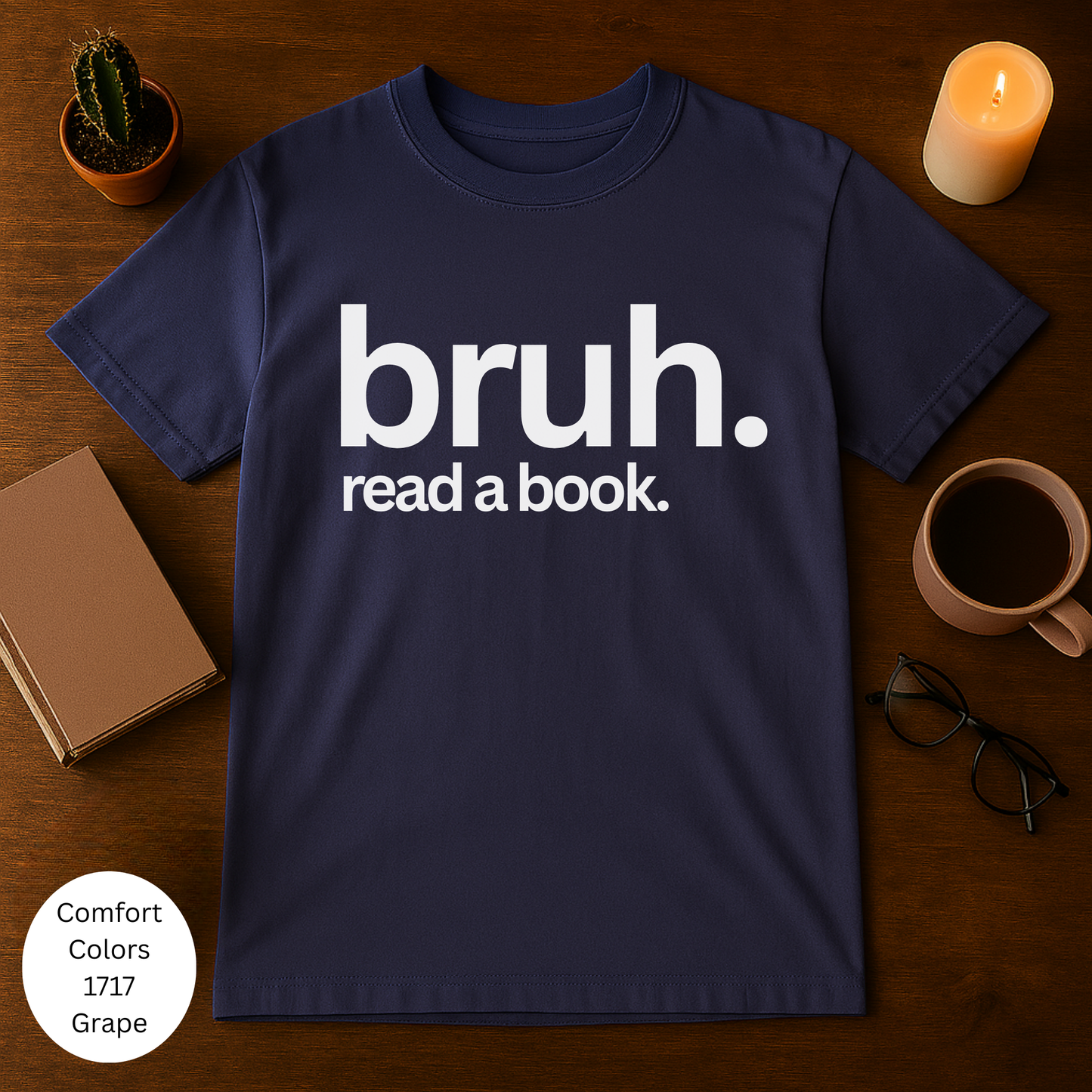 Bruh, Read a Book T-Shirt