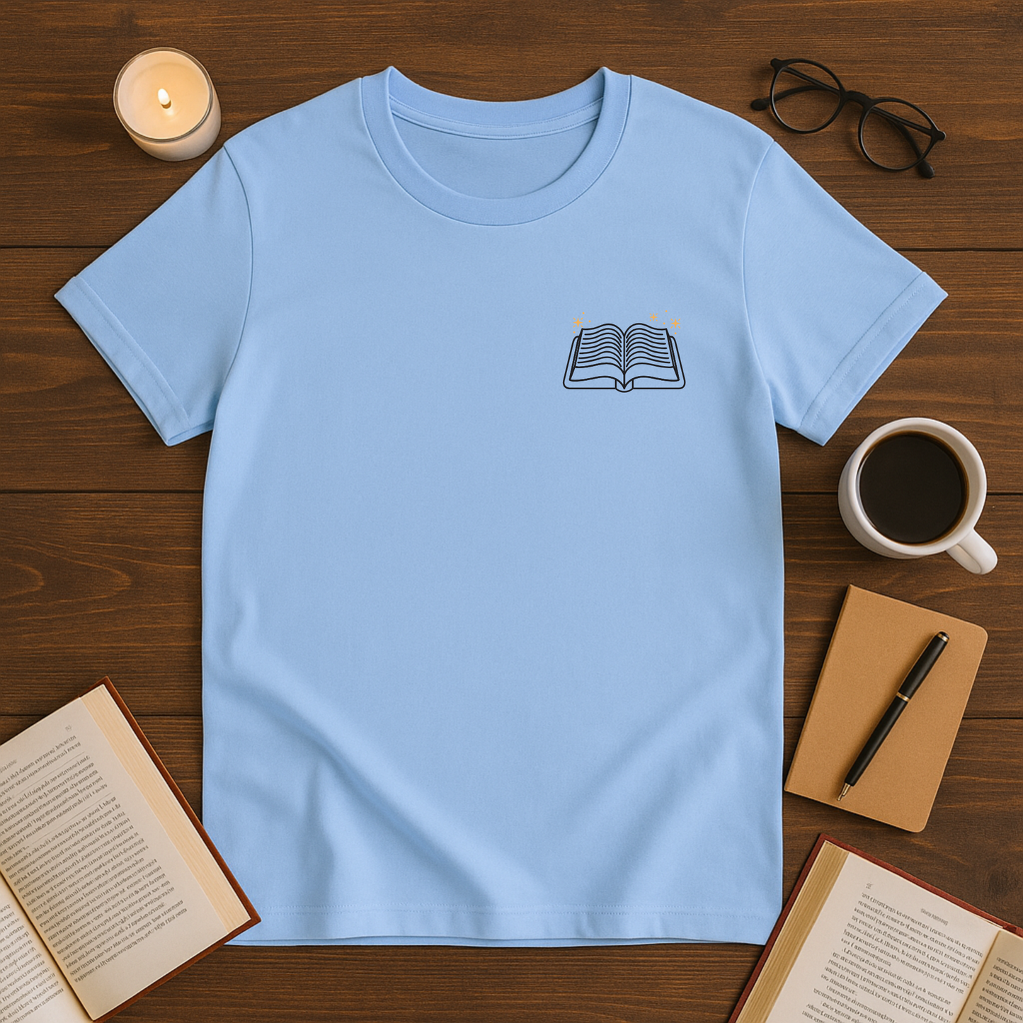 Book with Sparkle Softstyle T-Shirt