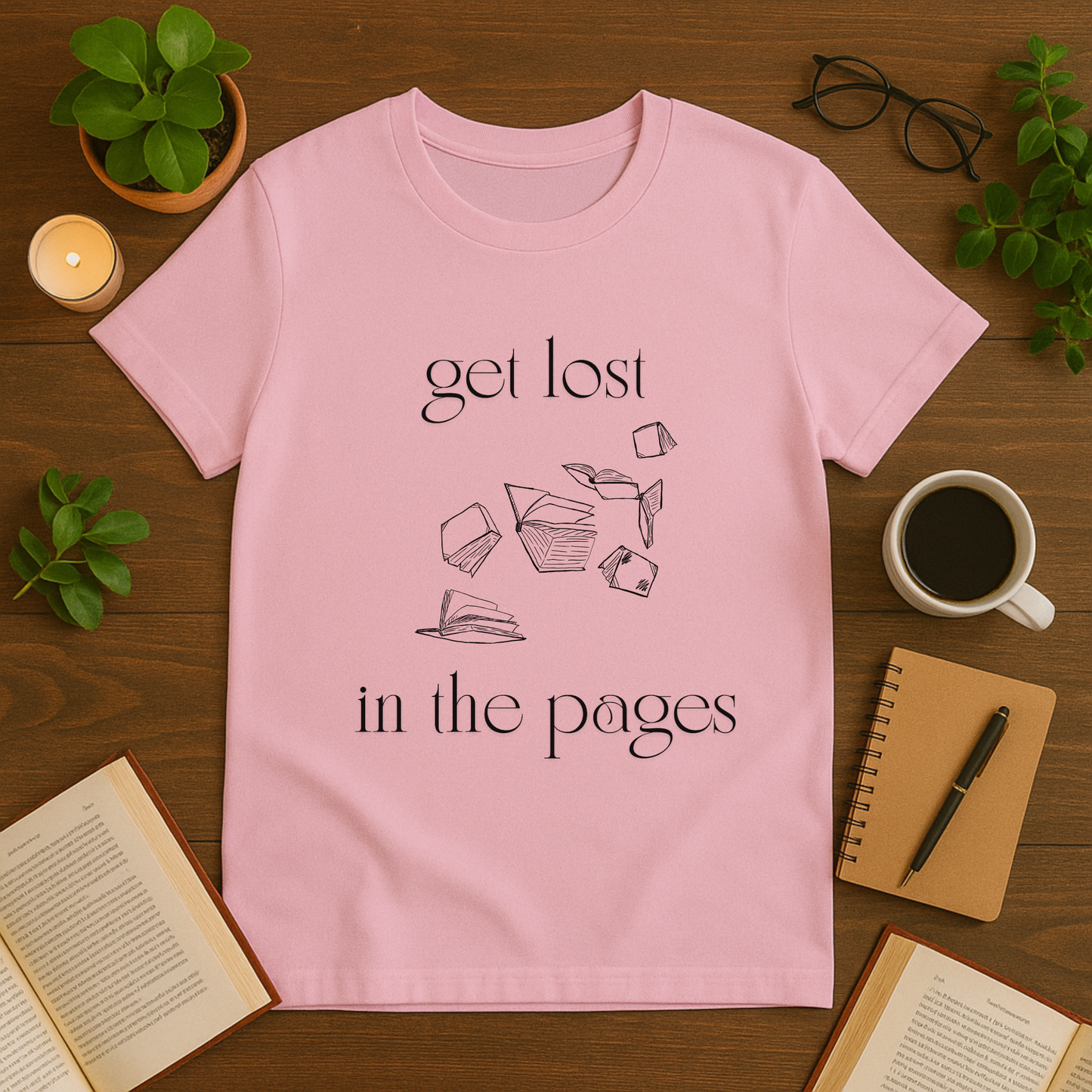 Get Lost In The Pages Softstyle T-Shirt