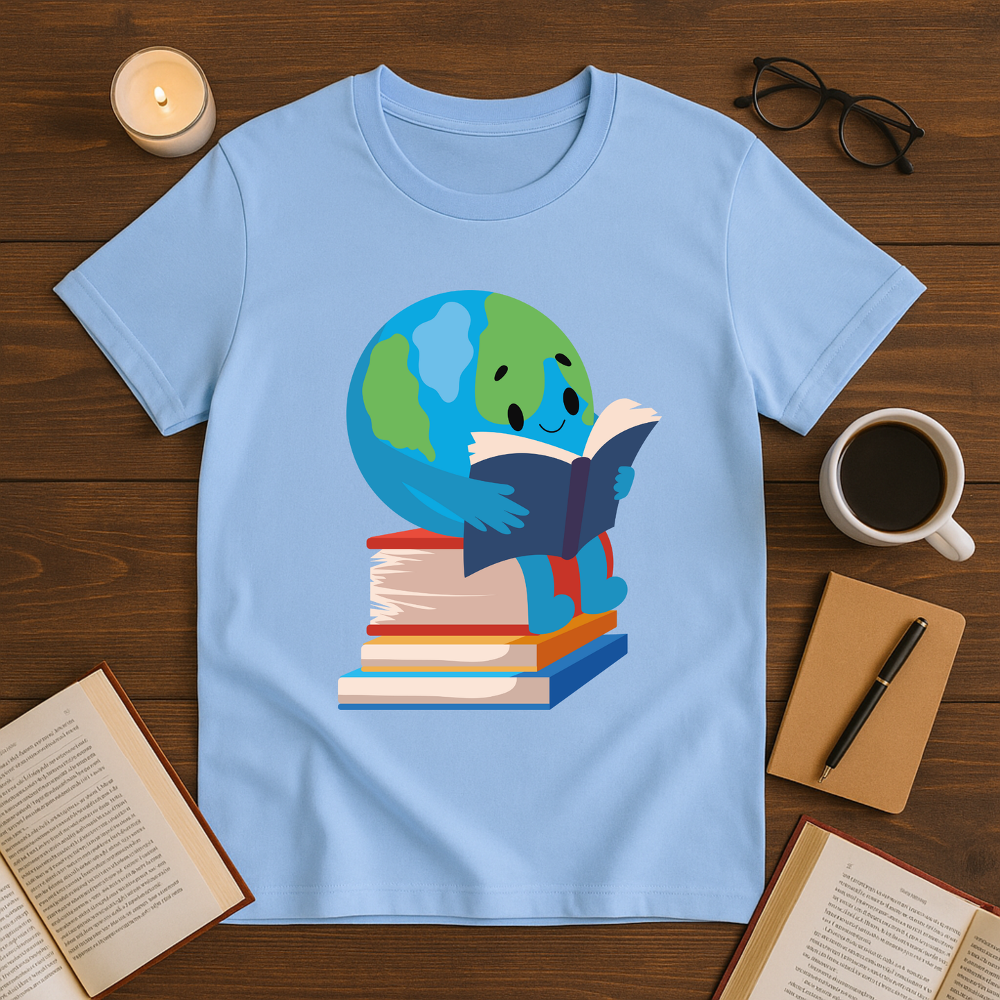 Earth Reading Softstyle T-Shirt