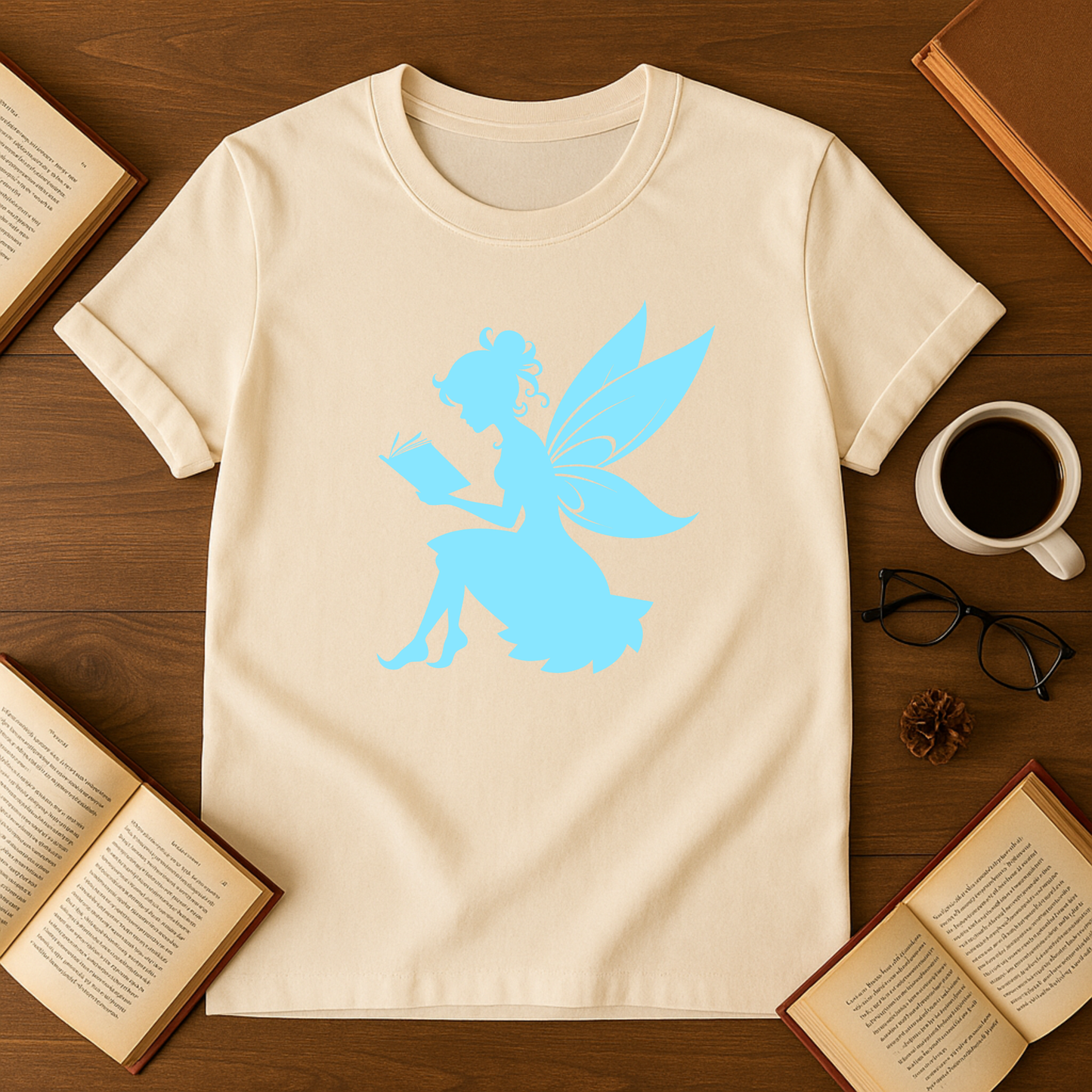 Fairy Reading Softstyle T-Shirt