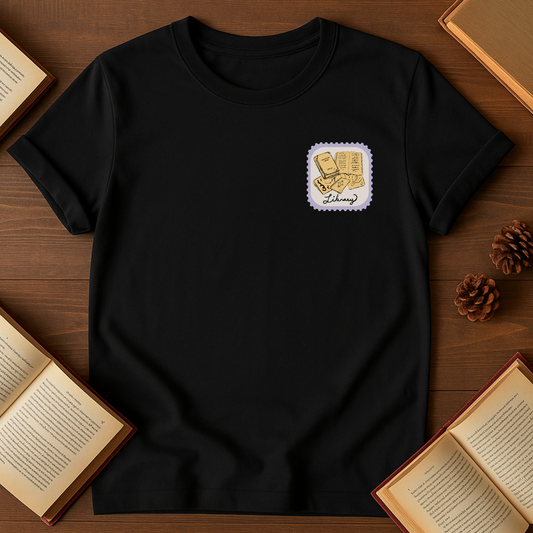 Vintage Library Stamp Softstyle T-Shirt