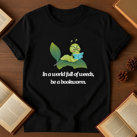 In A World Full Of Weeds, Be A Bookworm Softstyle T-Shirt