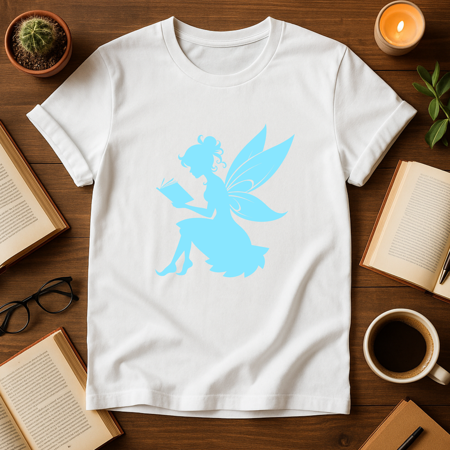 Fairy Reading Softstyle T-Shirt