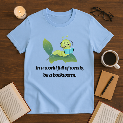 In A World Full Of Weeds, Be A Bookworm Softstyle T-Shirt