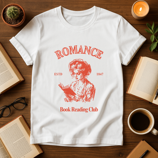 Romance Book Reading Club Softstyle T-Shirt
