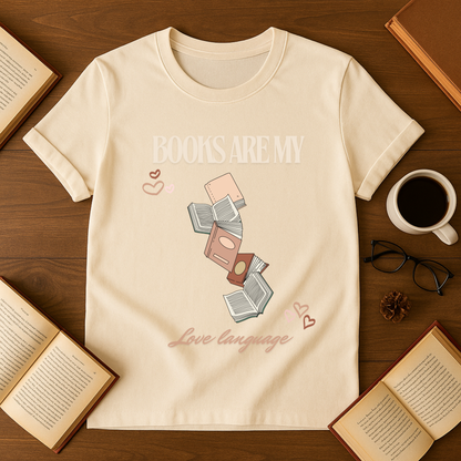 Books Are My Love Language Softstyle T-Shirt