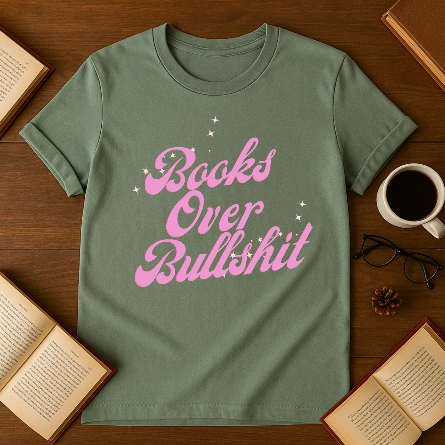 Books Over Bullshit Softstyle T-Shirt