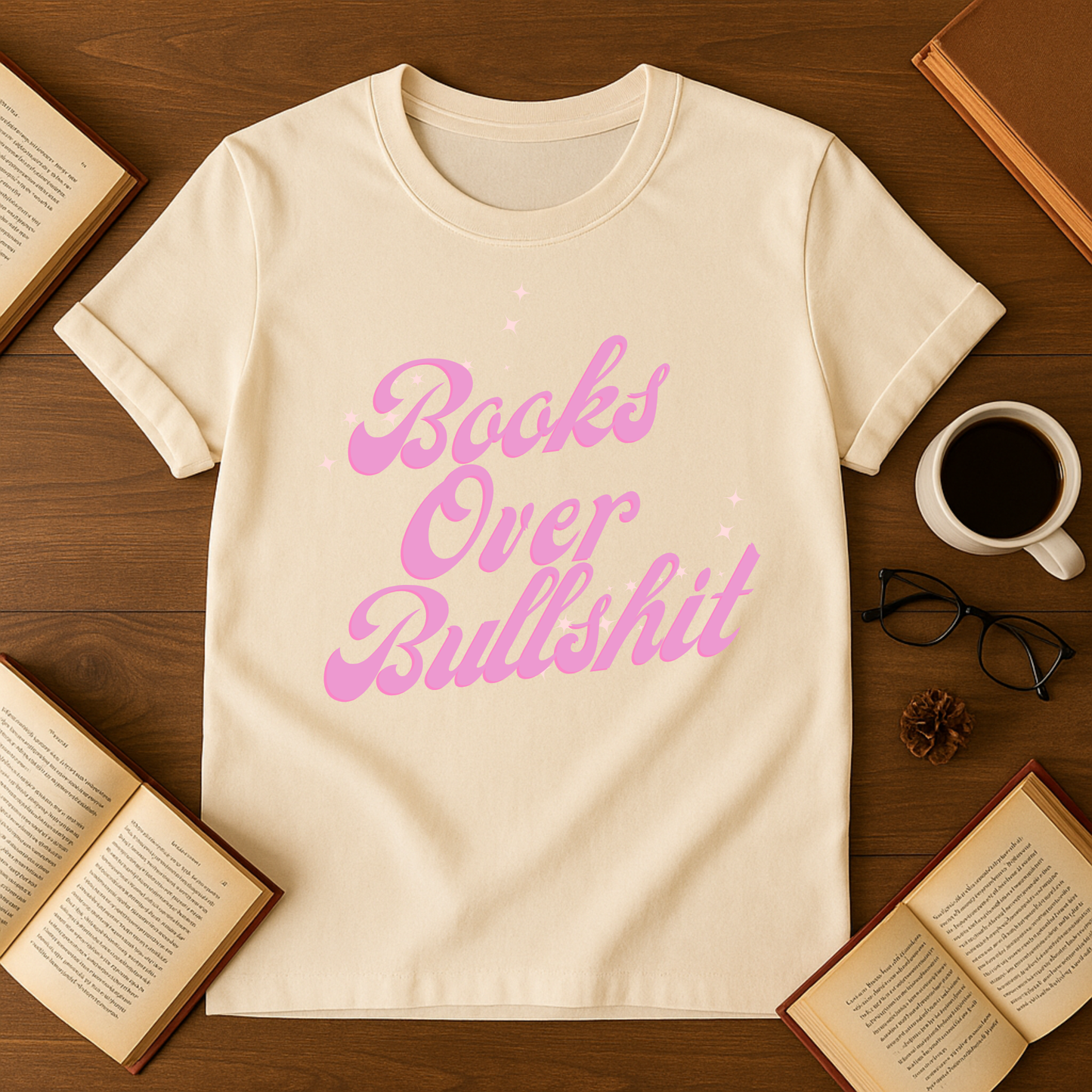 Books Over Bullshit Softstyle T-Shirt