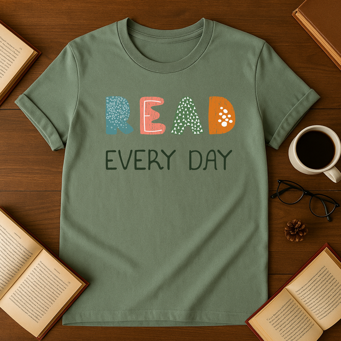 Read Every Day Softstyle T-Shirt
