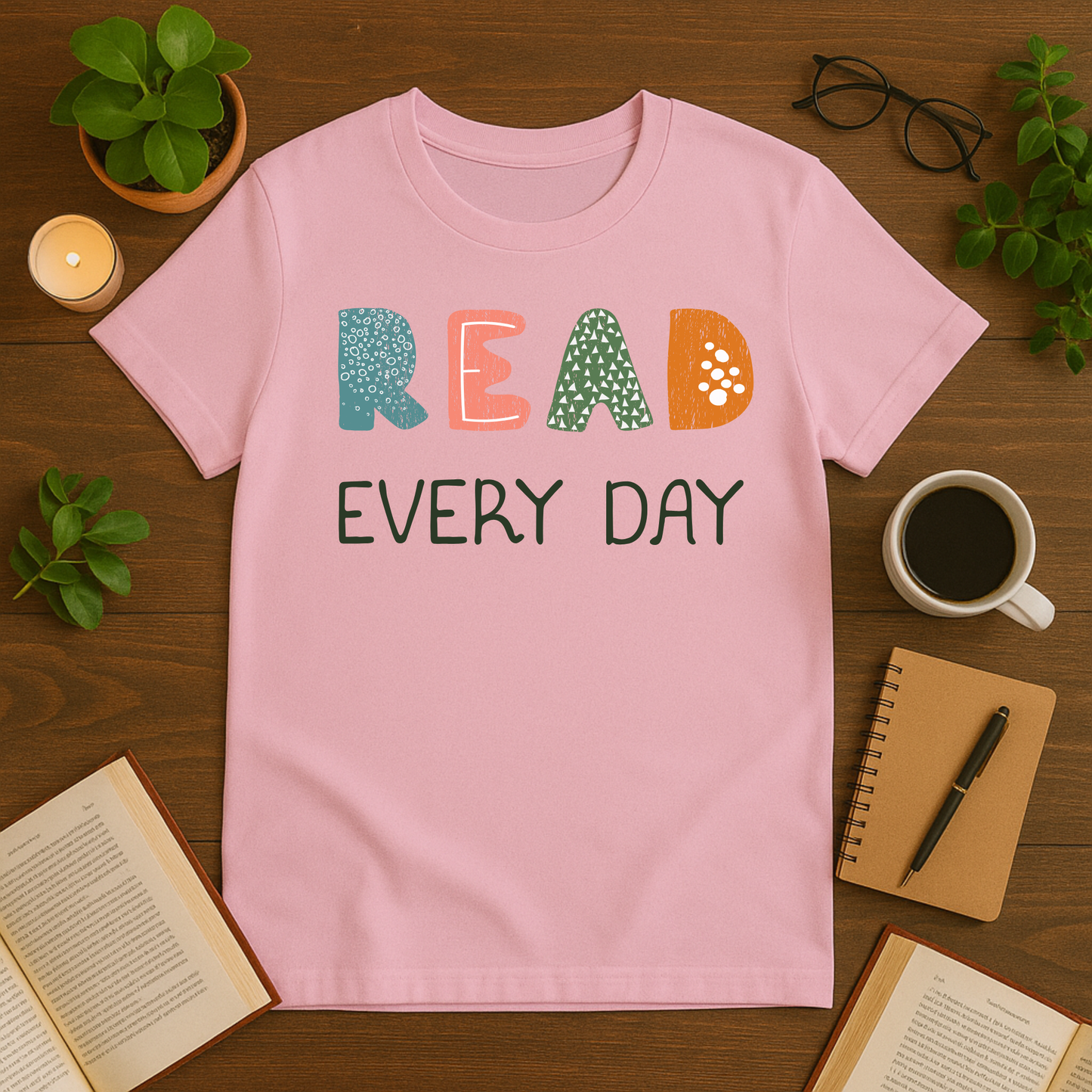 Read Every Day Softstyle T-Shirt