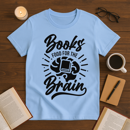 Books are Food for the Brain Softstyle T-Shirt