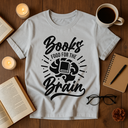 Books are Food for the Brain Softstyle T-Shirt